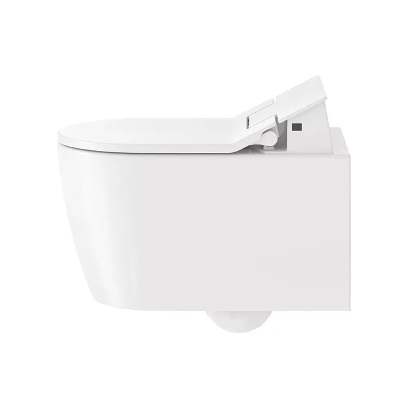 Duravit 252959 + 611000 ME by Starck SensorWash Slim Rimless Shower Toilet