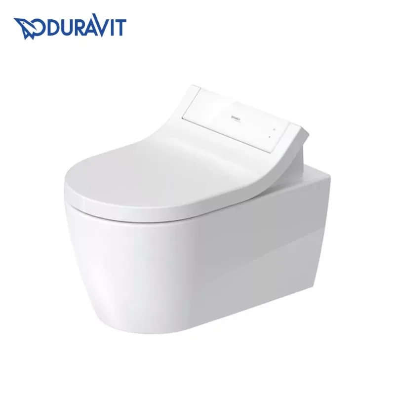 Duravit 252959 + 613000 ME by Starck SensorWash Slim Rimless Shower Toilet