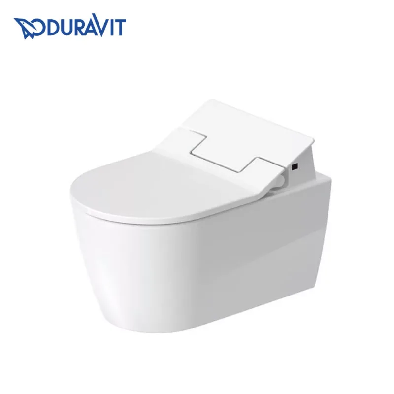Duravit 257959 + 611000 ME by Starck SensorWash Slim HygieneFlush Shower Toilet