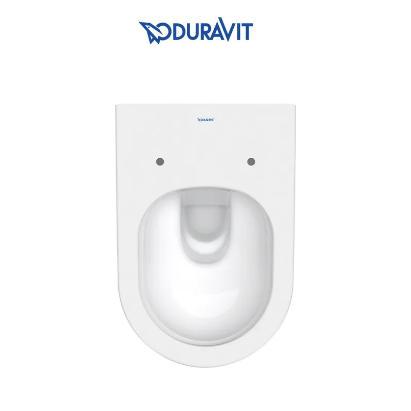 Duravit D-Neo 257709 Rimless Wall-Hung Toilet