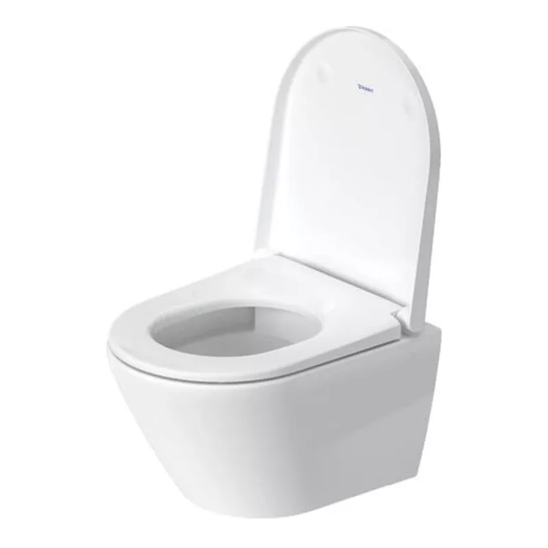 Duravit D-Neo 258809 Rimless Wall-Hung Toilet