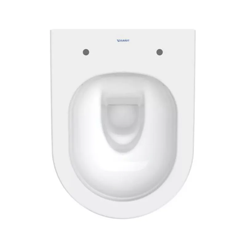 Duravit D-Neo 258809 Rimless Wall-Hung Toilet