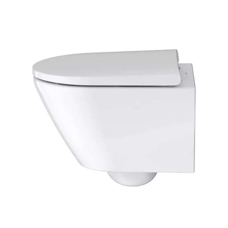 Duravit D-Neo 258809 Rimless Wall-Hung Toilet