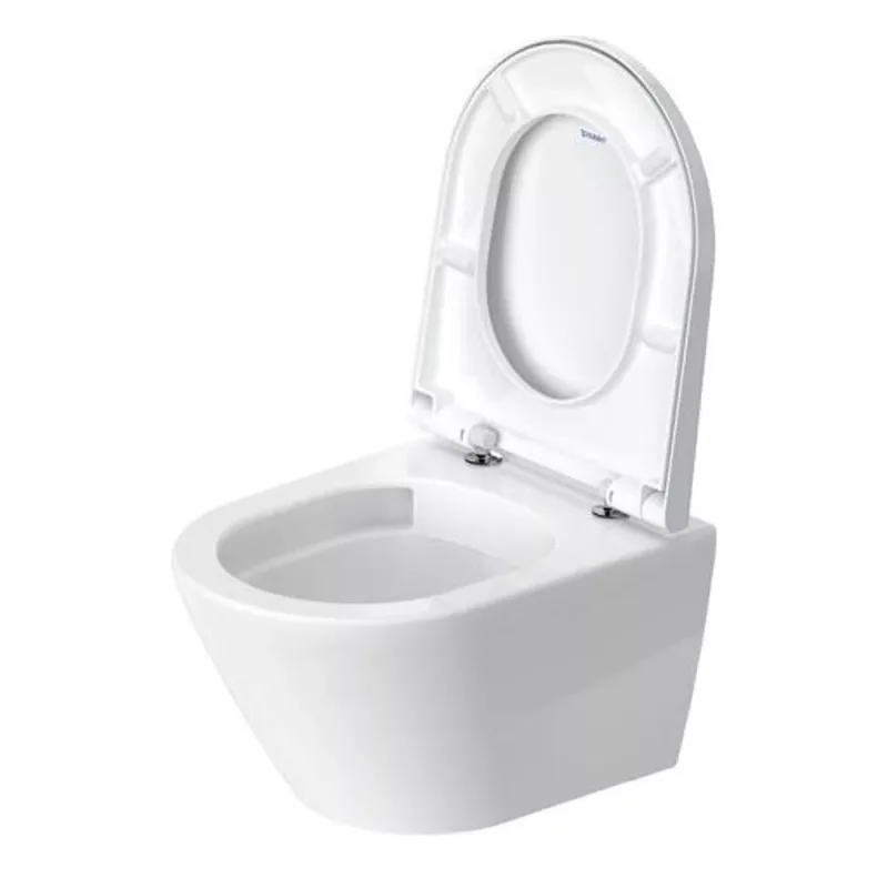 Duravit D-Neo 258809 Rimless Wall-Hung Toilet