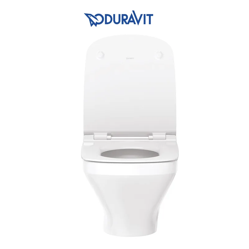 Duravit DuraStyle 255109 Rimless Wall-Hung Toilet