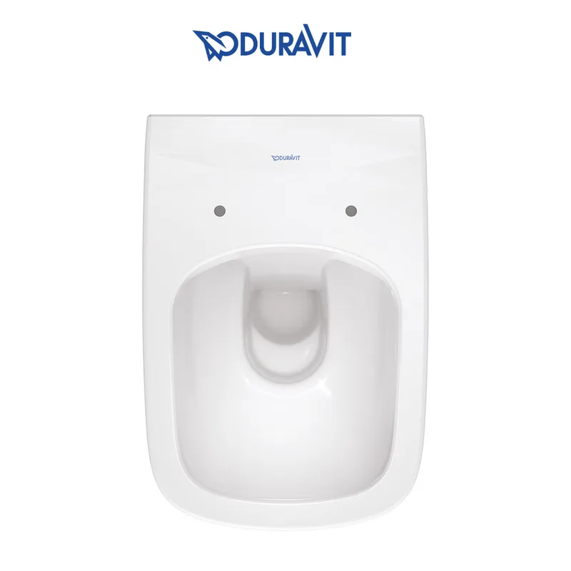 Duravit DuraStyle 255109 Rimless Wall-Hung Toilet