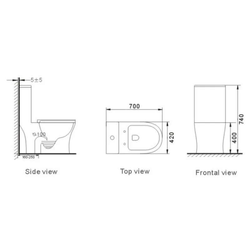 Inspire INS6099 One-Piece Water Closet