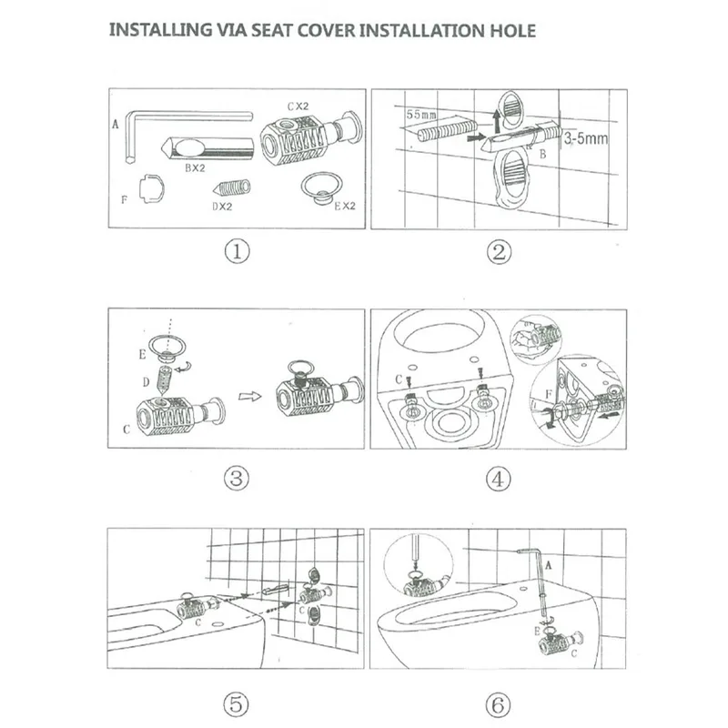 Inspire 2381A Wall Hung Toilet Bowl With Tornado Flush