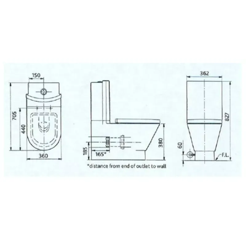Keramag Curve 200420 Close-Coupled Water Closet