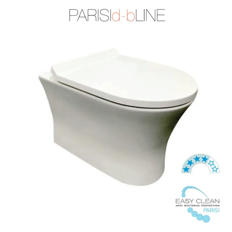 Parisi Slim PN720 Wall-Hung Toilet
