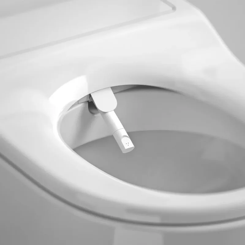 Roca In-Wash Inspira Vitreous China Rimless Wall-Hung Smart Toilet