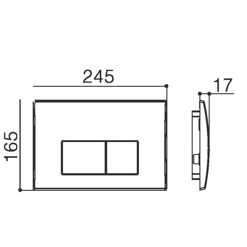 R&T G3004108 Flush Actuator