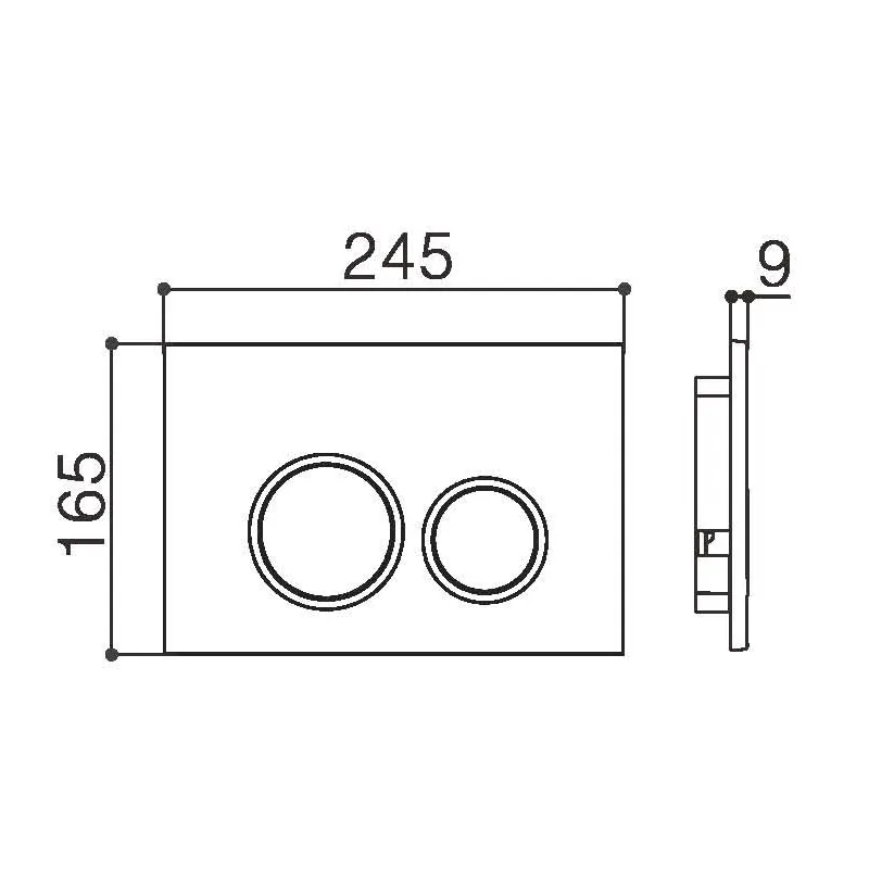 R&T G3004111 Flush Actuator