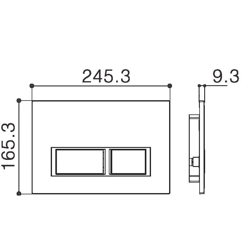 R&T G3004112 Flush Actuator