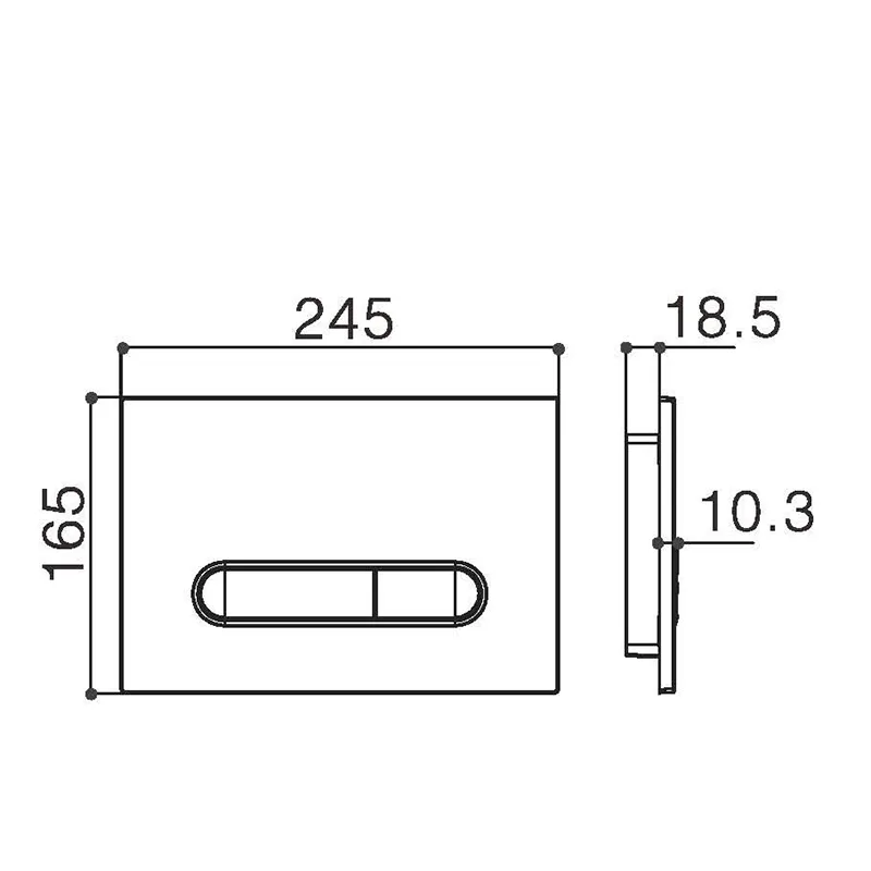 R&T G3004117 Flush Actuator