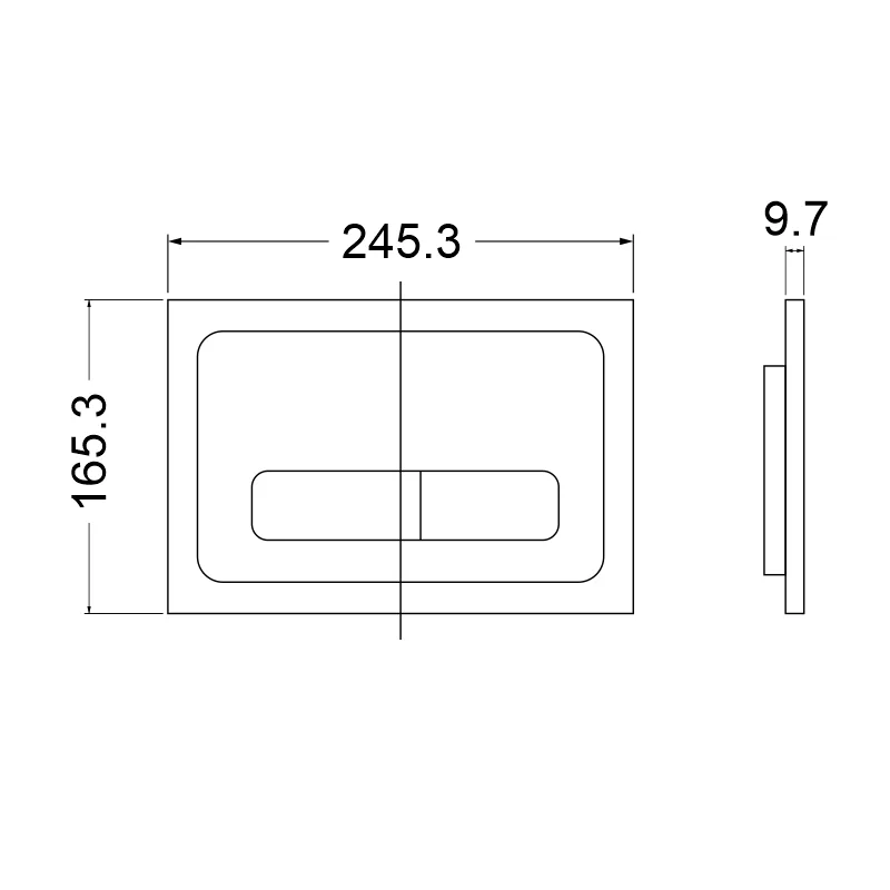 R&T G3004121 Flush Actuator