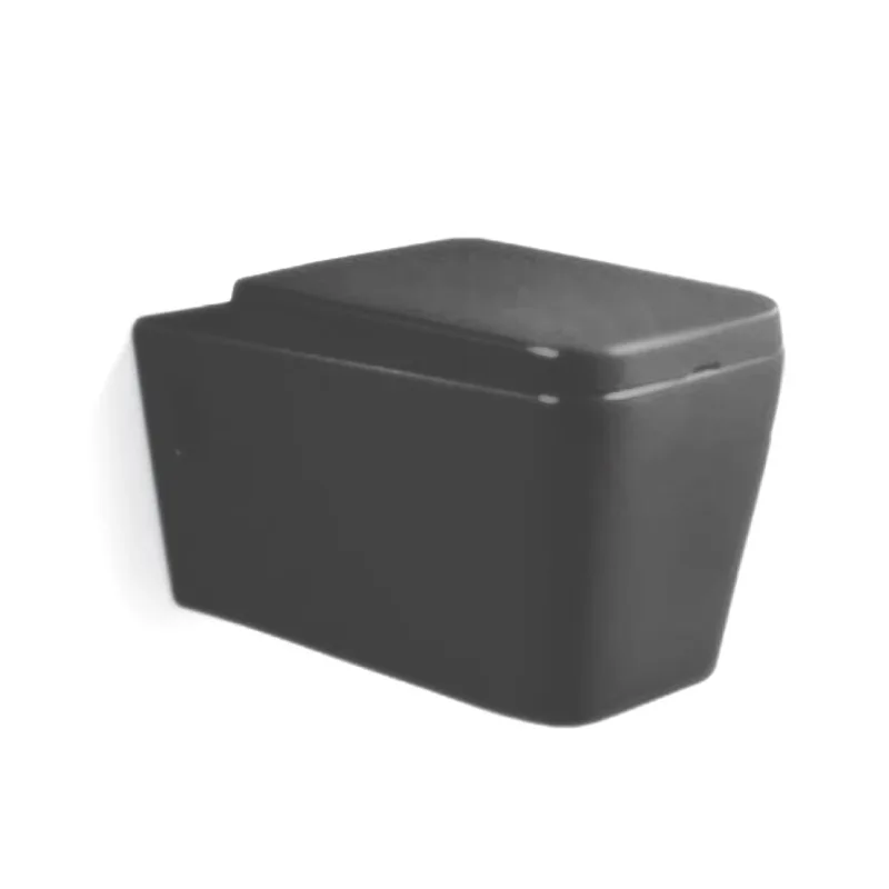 Vera W.015-MB Wall-Hung Water Closet (Matt Black)