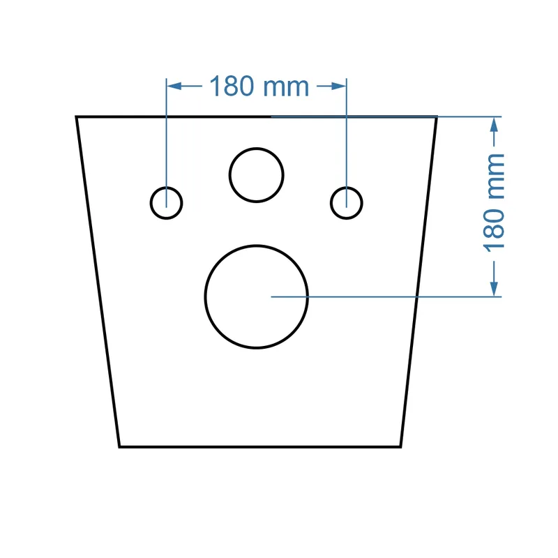 Vera W.038T Wall-Hung Water Closet (Tornado Flushing)