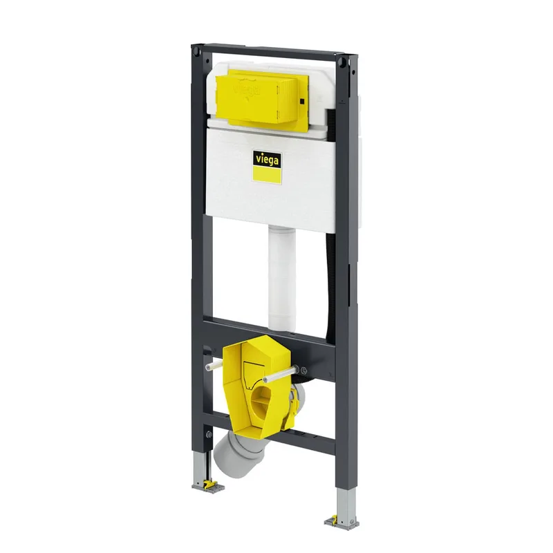 Viega K8522.45 Prevista Dry WC Element Front Operated Full-Frame Concealed Cistern