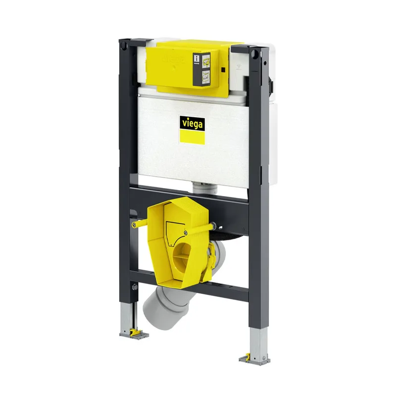 Viega K8533.45 Prevista Dry WC Element Top & Front Operated Full-Frame Concealed Cistern