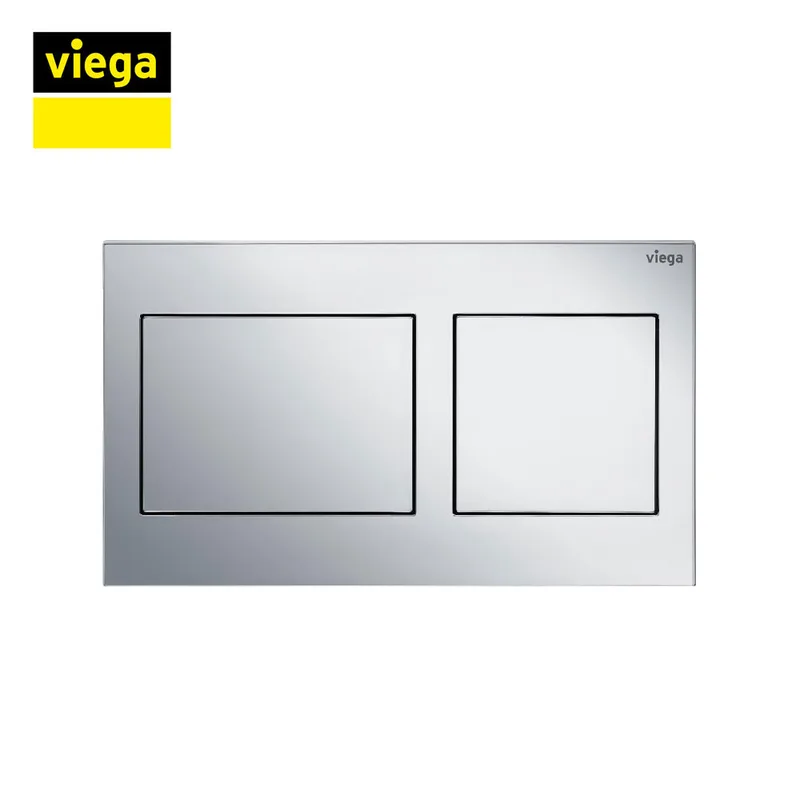 Viega K86111-CM Flush Plate (Chrome Matt)