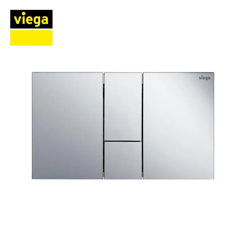 Viega K86141-CM Flush Plate (Chrome Matt)