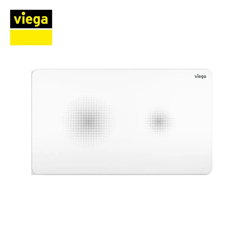 Viega K8615.1 Visign for Style 25 Sensitive Flush Plate (White Alpine)