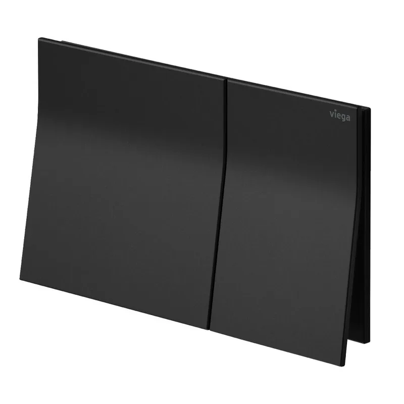 Viega K86201-JB Flush Plate (Jet Black)
