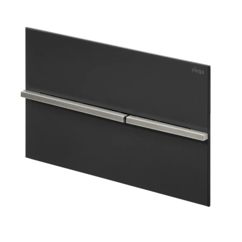 Viega K86241-MBB Flush Plate (Matt Black / Brushed)