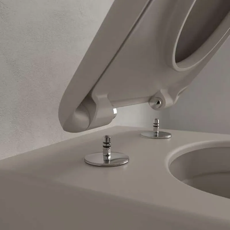Villeroy & Boch Antao 4674T0AM + 8M67S1AM Wall Mounted Toilet (Brown)