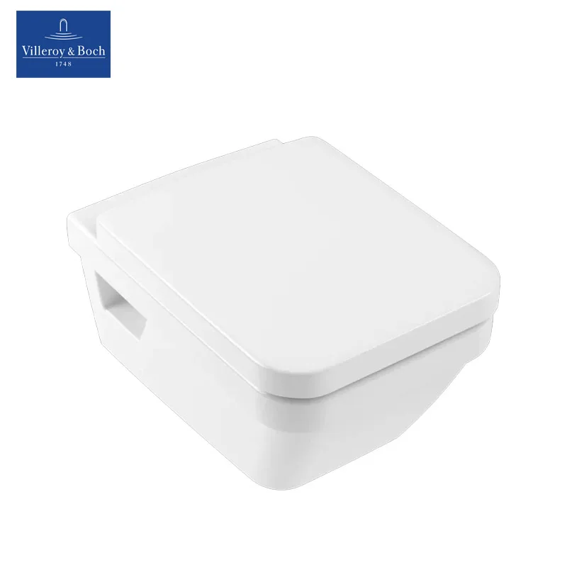 Villeroy & Boch Architectura Wall-Hung WC DirectFlush Combi-Pack (Rectangle Shape)