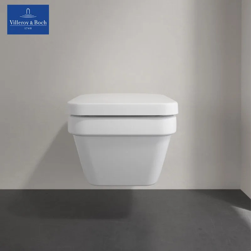 Villeroy & Boch Architectura Wall-Hung WC DirectFlush Combi-Pack (Rectangle Shape)