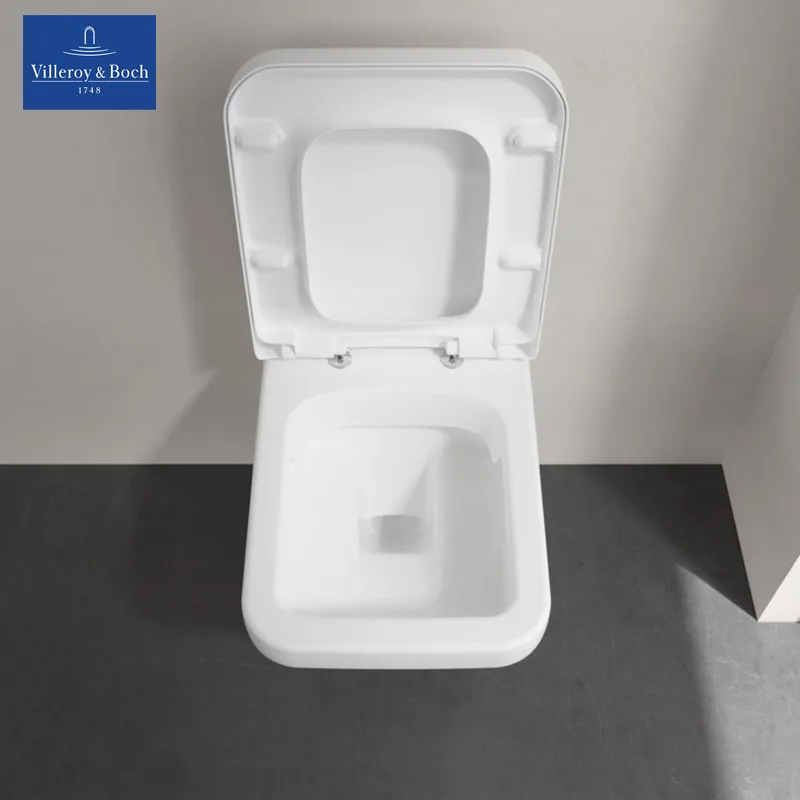 Villeroy & Boch Architectura Wall-Hung WC DirectFlush Combi-Pack (Rectangle Shape)