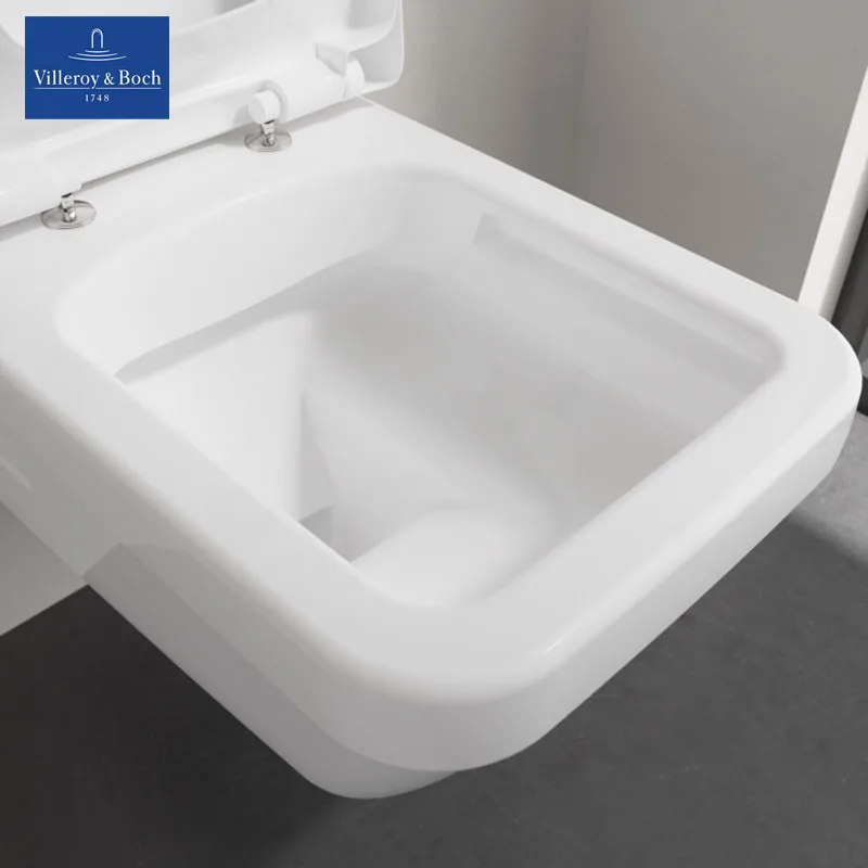 Villeroy & Boch Architectura Wall-Hung WC DirectFlush Combi-Pack (Rectangle Shape)