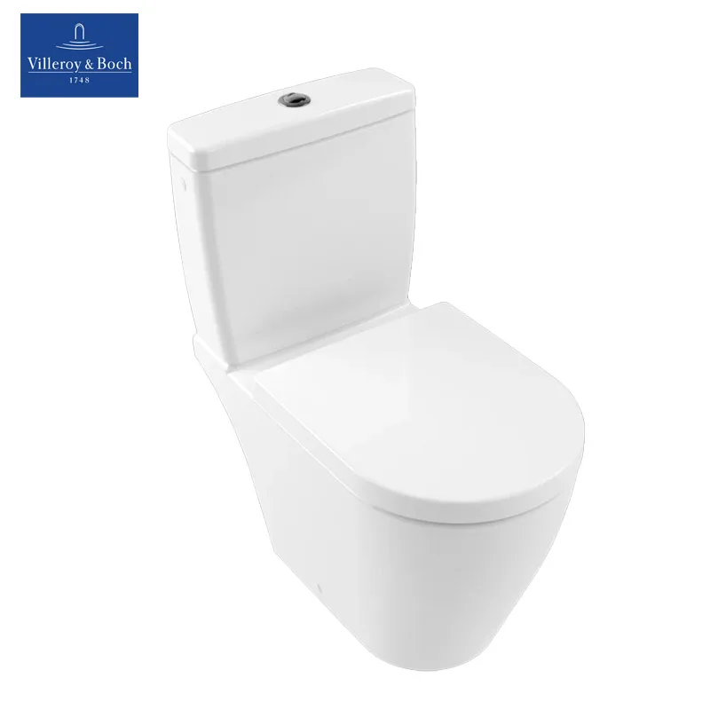 Villeroy & Boch Avento Close-Coupled WC with Soft-Close Seat