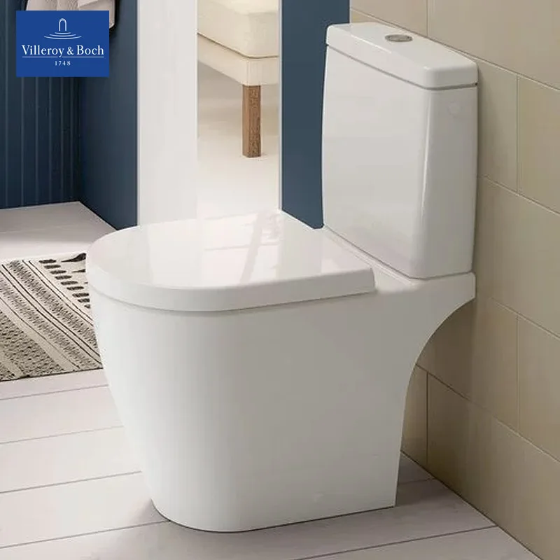 Villeroy & Boch Avento Close-Coupled WC with Soft-Close Seat