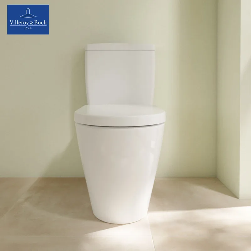 Villeroy & Boch Avento Close-Coupled WC with Soft-Close Seat