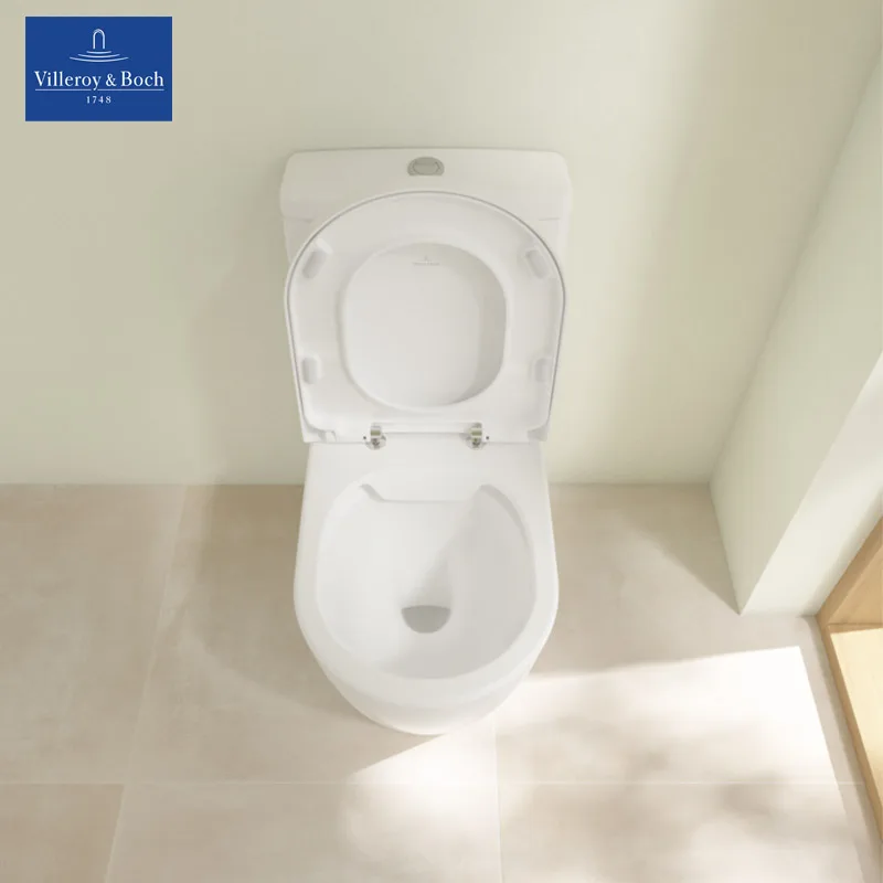 Villeroy & Boch Avento Close-Coupled WC with Soft-Close Seat