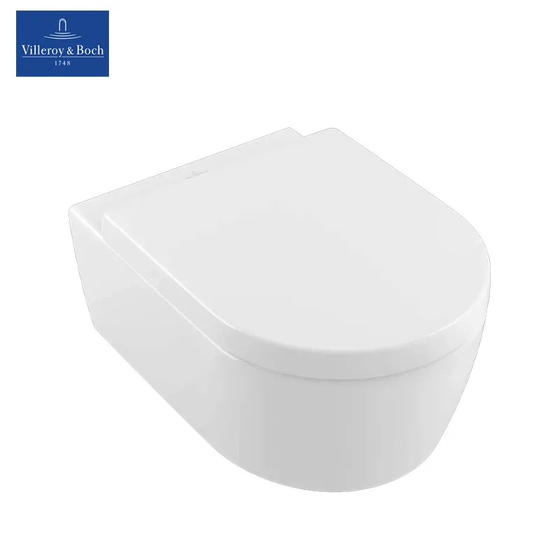 Villeroy & Boch Avento Wall-Hung WC with Original Soft-Close Seat & Cover