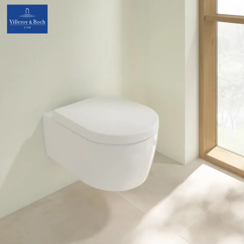 Villeroy & Boch Avento Wall-Hung WC with Original Soft-Close Seat & Cover
