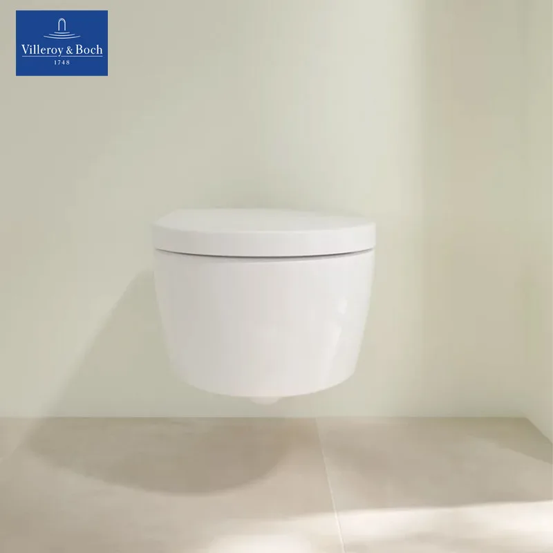 Villeroy & Boch Avento Wall-Hung WC with Original Soft-Close Seat & Cover