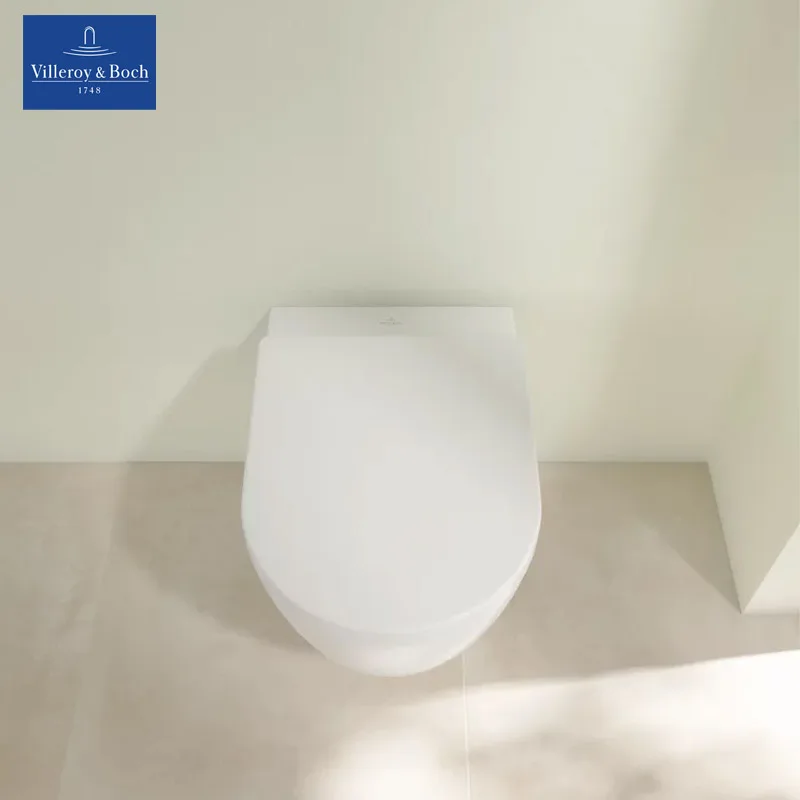 Villeroy & Boch Avento Wall-Hung WC with Original Soft-Close Seat & Cover