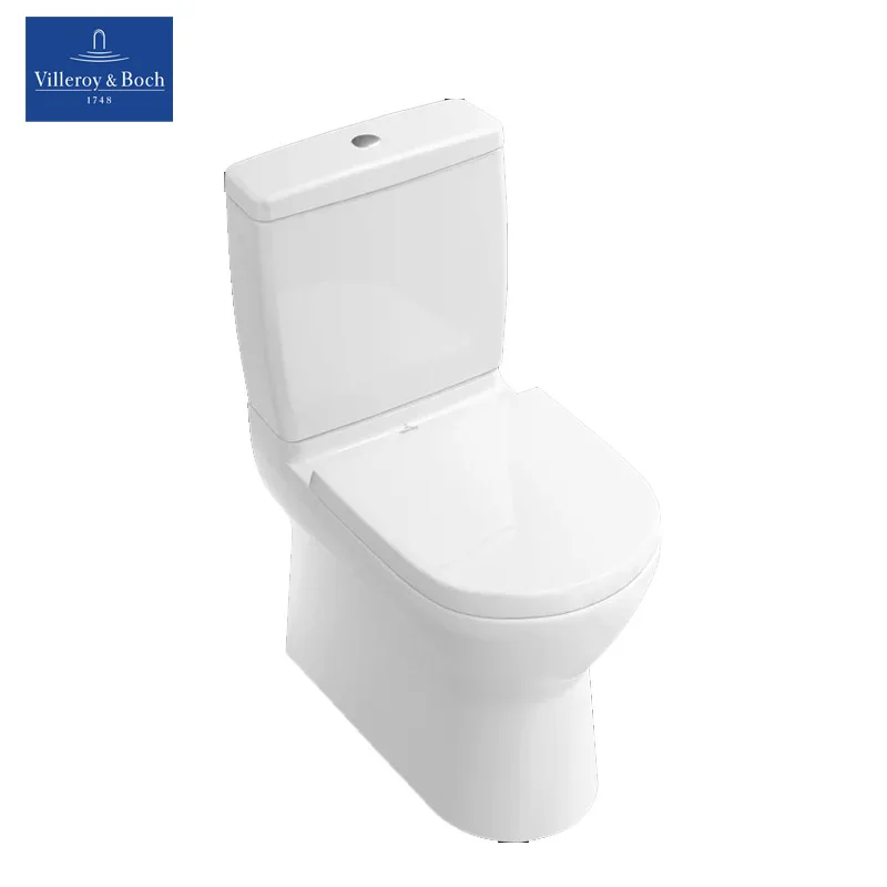 Villeroy & Boch O.novo Close-Coupled WC with Soft-Close Seat
