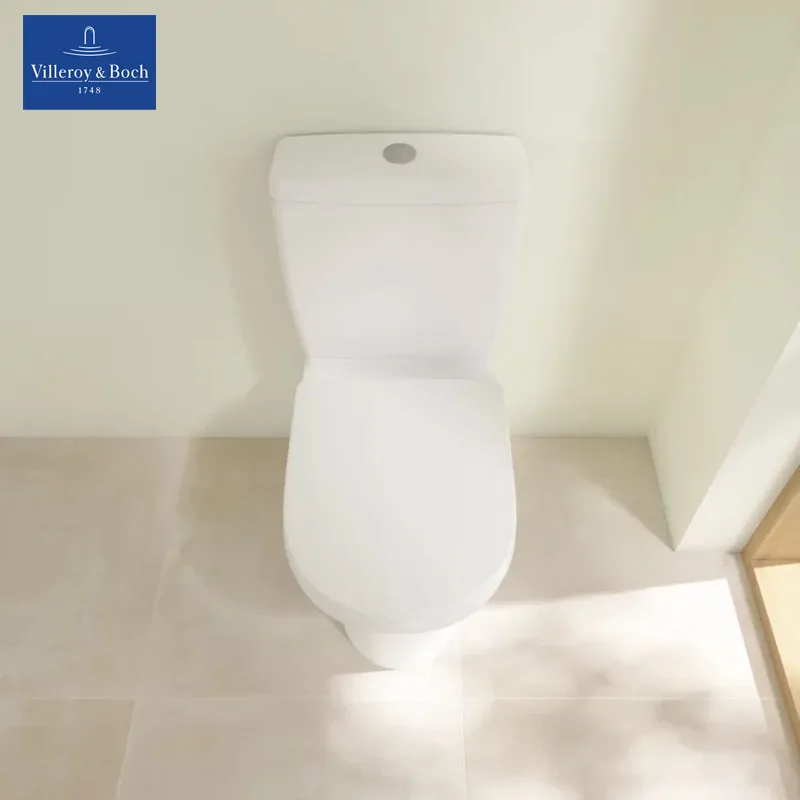 Villeroy & Boch O.novo Close-Coupled WC with Soft-Close Seat