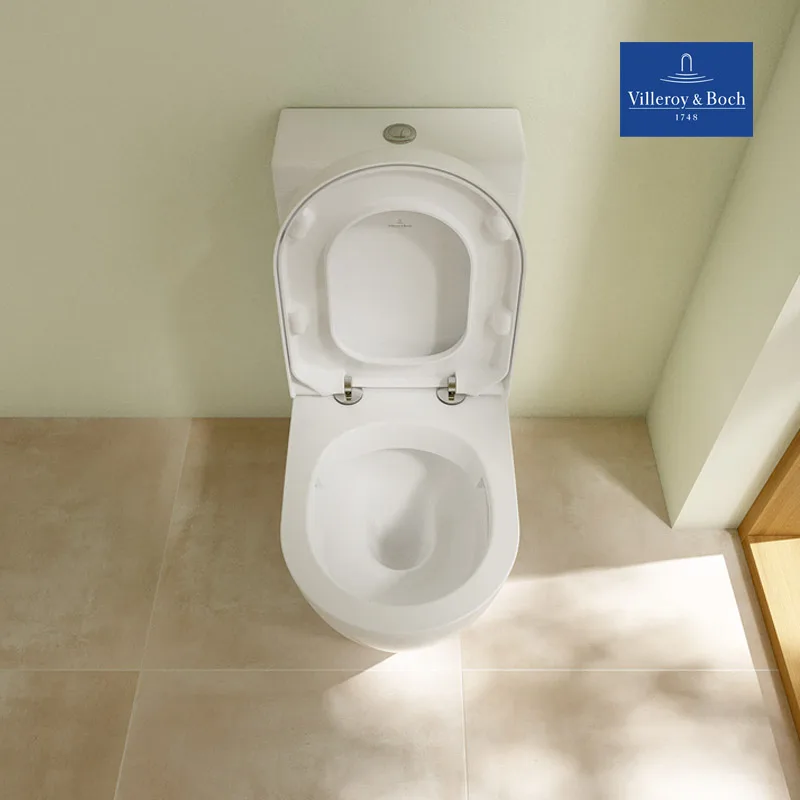 Villeroy & Boch Subway 2.0 Close-Coupled WC with Slim Soft-Close Seat