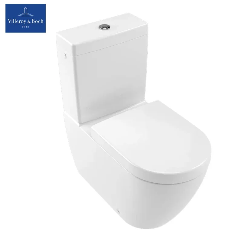 Villeroy & Boch Subway 2.0 Close-Coupled WC with Original Soft-Close Seat & Cover