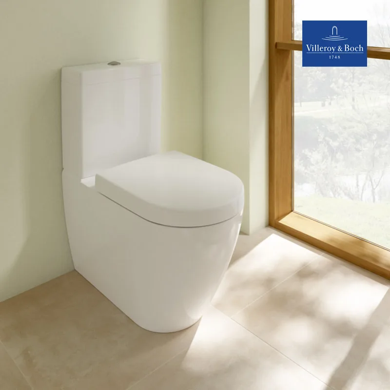 Villeroy & Boch Subway 2.0 Close-Coupled WC with Original Soft-Close Seat & Cover