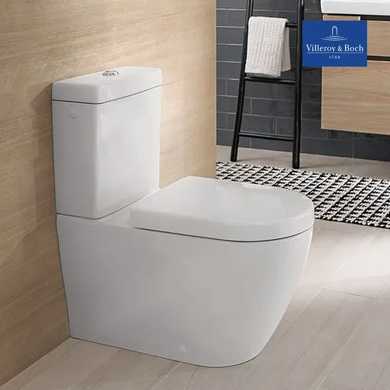 Villeroy & Boch Subway 2.0 Close-Coupled WC with Original Soft-Close Seat & Cover