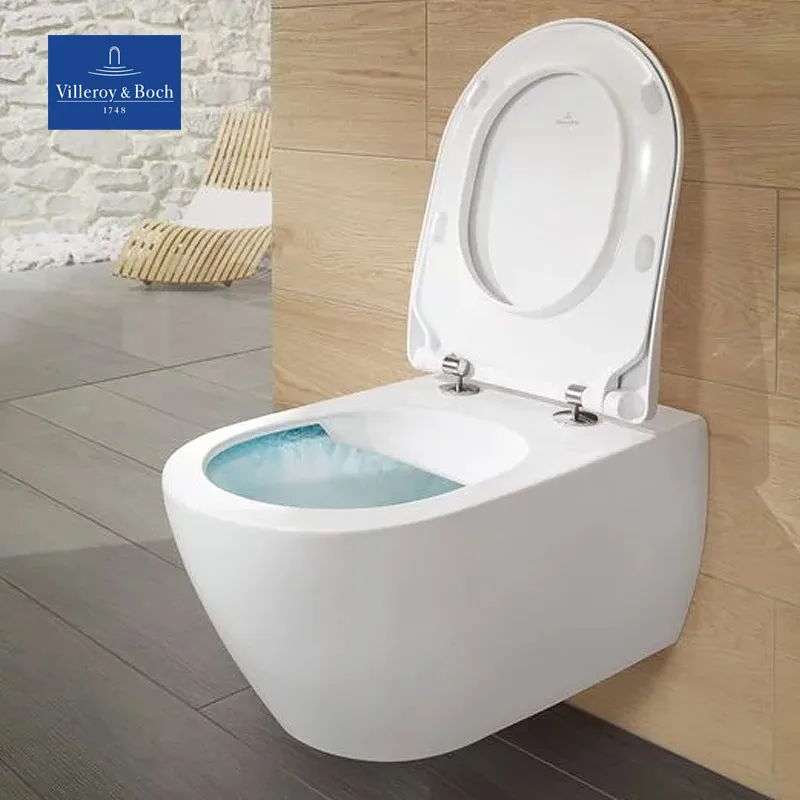 Villeroy & Boch Subway 2.0 Wall-Hung WC with Original Slim Soft-Close Seat & Cover