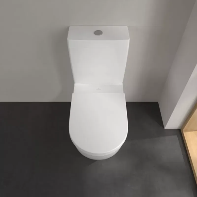 Villeroy & Boch Subway 3.0 Close-Coupled WC with Rimless TwistFlush